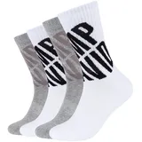 Camp David Cushioned Tennissocken 4er Pack Weiß/Grau/Schwarz 43-46