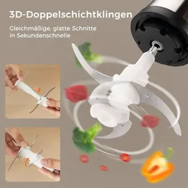 yashe Zerkleinerer Küche 500W Zerkleinerer