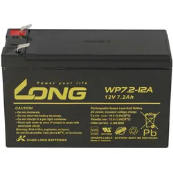 AGM BLEI AKKU BATTERIE 12V 7,2Ah + LADEGERÄT