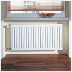 Kermi Profil-K therm-x2 Austausch Flachheizkörper Typ 12 Weiß 954x64x400mm 714W bei 75/65/20 Grad C FK012D904