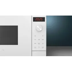 Siemens iQ300, Freistehende Mikrowelle, 44 x 26 cm, Weiß FF023LMW0
