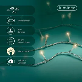 buttinette LED-Lichterkette 5 m warmweiß