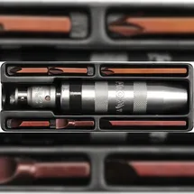 TRIZERATOP Schlagschraubendreher Cr-V + 6 Bits bunt