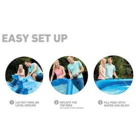 Intex Easy Set 457 x 84 cm inkl. Filterpumpe