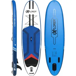 Explorer SUP Stream 10.2 310 x 85 x 15 cm blau/weiß/rot
