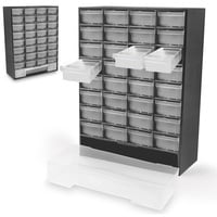 Fatbox Sortimentsbox mit 33 Schubladen | Kleinteilemagazin Sortimentskasten Sortierkasten
