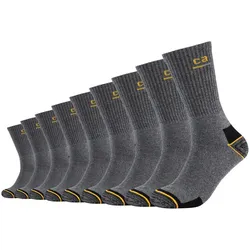 camano Online Work Socks 9p 9700 - dark grey melange 43-46