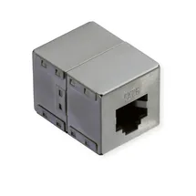 Value RJ45-Kupplung Adapter CAT 6 Silber