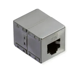 Value RJ45-Kupplung Adapter CAT 6 Silber