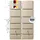 4rain 	Slim Wandtank Set 2 x 330 l inkl. Verbinder sandbeige