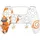 KONIX Naruto Shippuden Schutzhülle Controller Weiß PlayStation 5