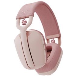 Logitech Zone Vibe 100 Headset (kabellos, rosa)