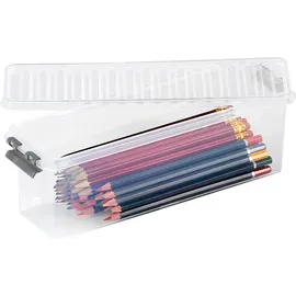 SUNWARE Aufbewahrungsbox Q-Line 27 x 8,4 x 9 cm 1-tlg. transparent