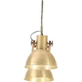 vidaXL Industriestil 1-flg. 109 cm Messing