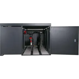 MCW Mülltonnenverkleidung 193 x 130 x 208 cm anthrazit