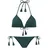 ELBSAND Triangel-Bikini Damen Grün 42 Cup A/B