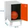 simonlocker montadas SimonRack Spind 575 x 300 x 500 cm Grau/Orange