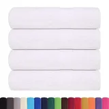 vidaXL Handtücher 4 Stk. Weiß 50x100 cm 360 g/m2 100% Baumwolle