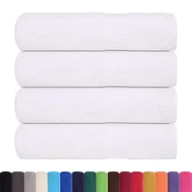 vidaXL Handtücher 4 Stk. Weiß 50x100 cm 360 g/m2 100% Baumwolle