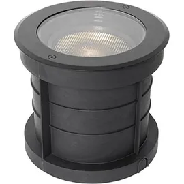QAZQA Outdoor-Bodenstrahler Aluminium schwarz IP65 GU10