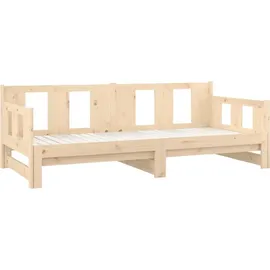 vidaXL Tagesbett 90 x 190 cm Braun