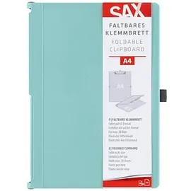 Sax Klemmbrett A5 auf A4 aqua 1 St.
