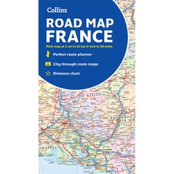 Collins Map Of France - Collins Maps, Karte (im Sinne von Landkarte)