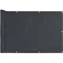 vidaXL Balkon-Sichtschutz 500 x 120 cm Grau PVC