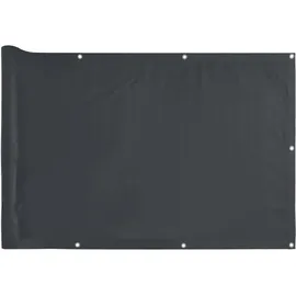 vidaXL Balkon-Sichtschutz 500 x 120 cm Grau PVC