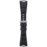 Tissot - Leder Lederarmband PRX 27mm/17mm T600047562 - alligator-prägung,rind,schwarz