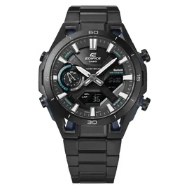 Casio EDIFICE ECB-2300DC Edelstahl 45 mm ECB-2300DC-1AEF