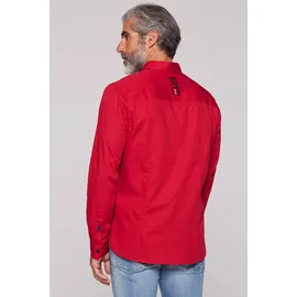 Camp David Langarmhemd rot 4XL