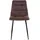 VCM ebuy24 Esszimmerstuhl Midde Braun, Holzwerkstoff, 1-Sitzer, 44x86x55 cm, Esszimmer, Stühle, Esszimmerstühle, Vierfußstühle