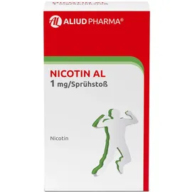ALIUD PHARMA GmbH Nicotin AL 1 mg/Sprühstoß Spray 2 St.