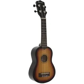 Dimavery UK-200 Ukulele, Sopran, sunburst