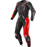 IXON Demonio Lederkombi, schwarz-weiss-rot, Größe XL