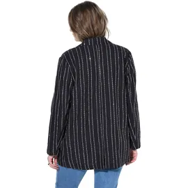 Studio Untold Blazer gestreift Schwarz/Weiß 42/44