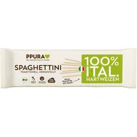 PPURA Spaghettini aus Hartweizen bio 500g