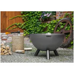 Tiefe Feuerschale Premium KONGO 85 cm