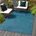 8000 blau B 240cm H 10mm L 330cm Kunstfaser Teppiche Kurzflor In geeignet