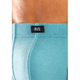 H.I.S. Boxershorts unifarben blau S 5er Pack