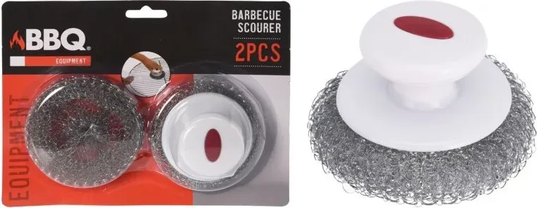 Scheuerschwamm-Set 2 Stück für Grill