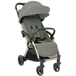 Kikkaboo Kinderwagen, Buggy Eden bis 22 kg Federung Regenschutz zusammenklappbar grün