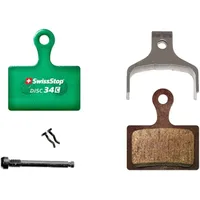 Swissstop 34c Shimano/trp/tektro/rever Scheibenbremsbeläge - Green - One Size