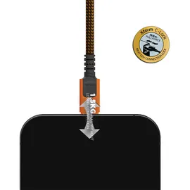 Xtorm USB-C auf USB-C 1,5 m Schwarz/Orange