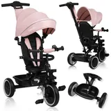 lionelo Berry Dreirad und Kinderwagen bis 25 kg 360°