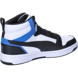 Puma Rebound V6 Sneaker, Black White Team Royal, 44 EU