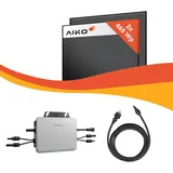 Balkonkraftwerk 930Wp – 2x AIKO 465 Wp-Solarmodule + Sungrow-Wechselrichter S800S