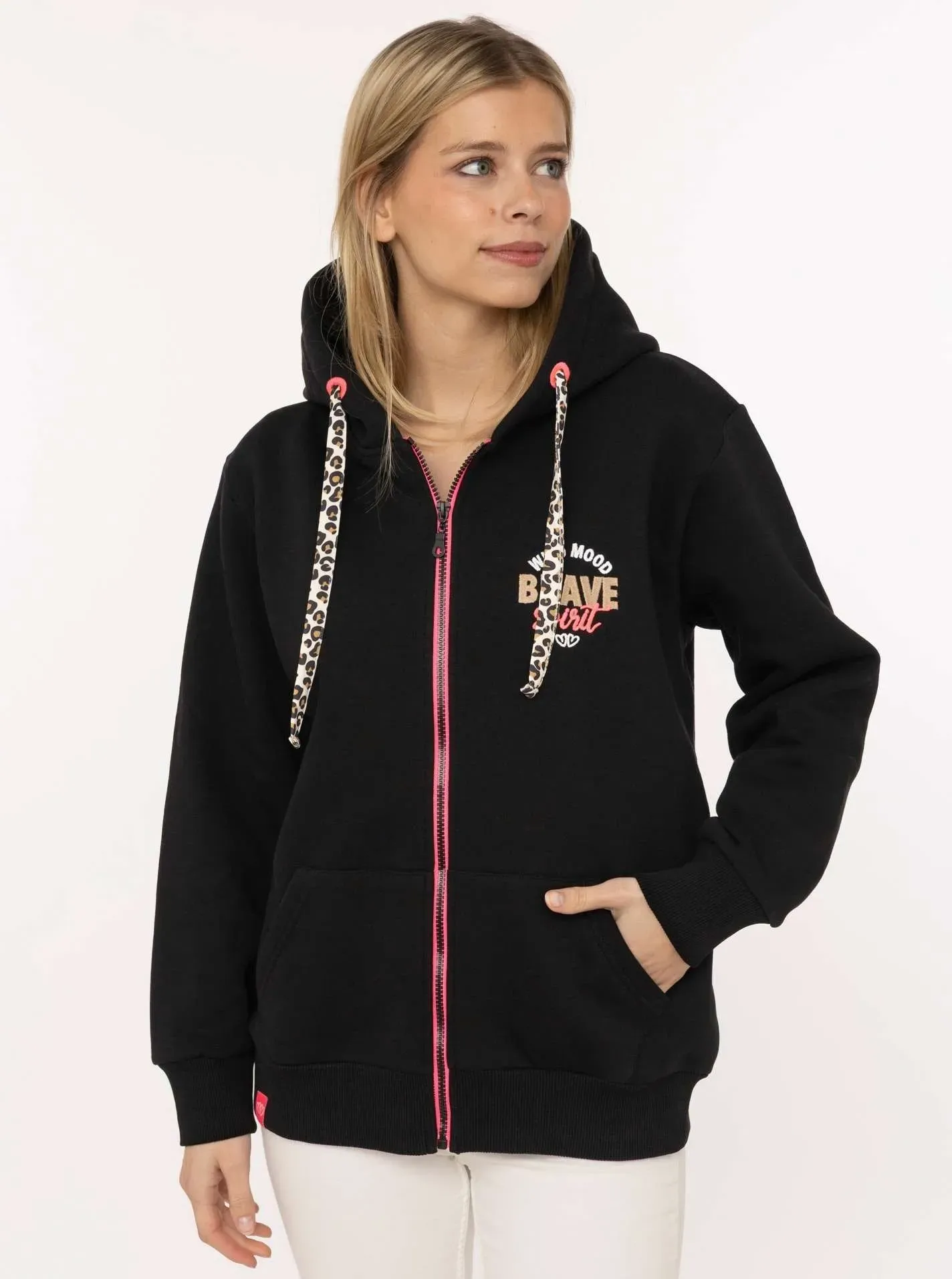 Kapuzensweatjacke ZWILLINGSHERZ 