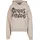 pequs Bubble Logo Hoodie Beige S